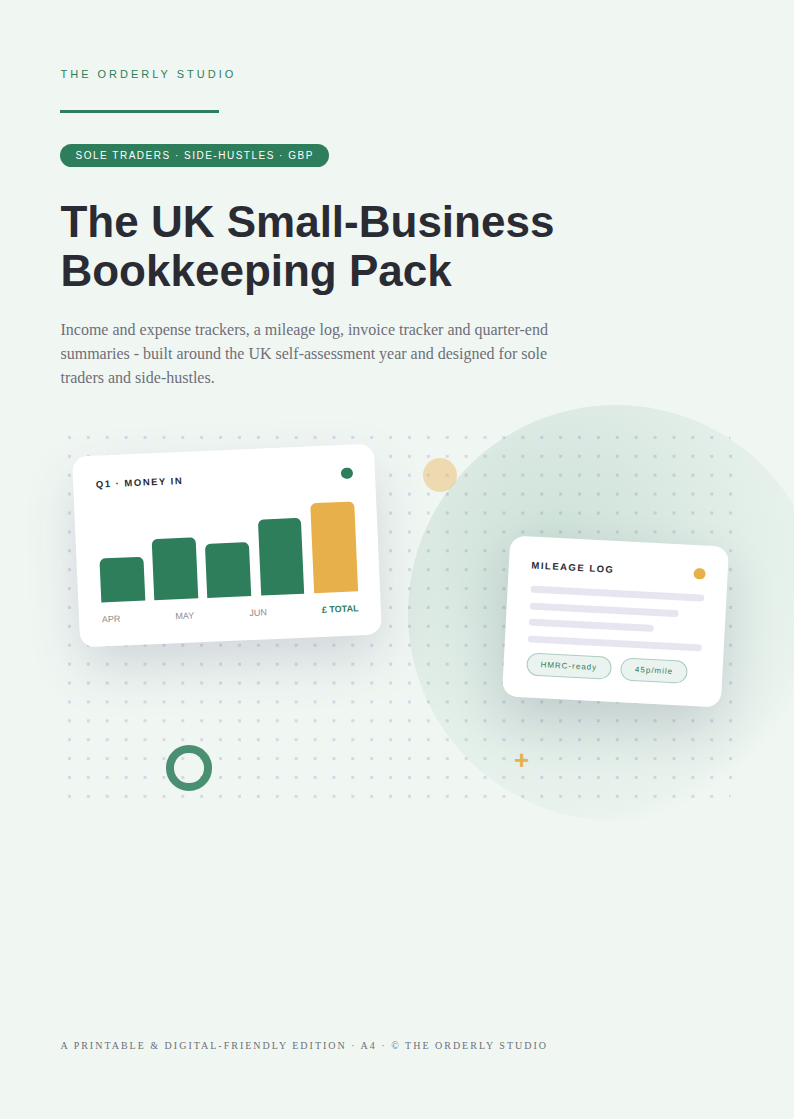 UK Small-Business Bookkeeping Pack