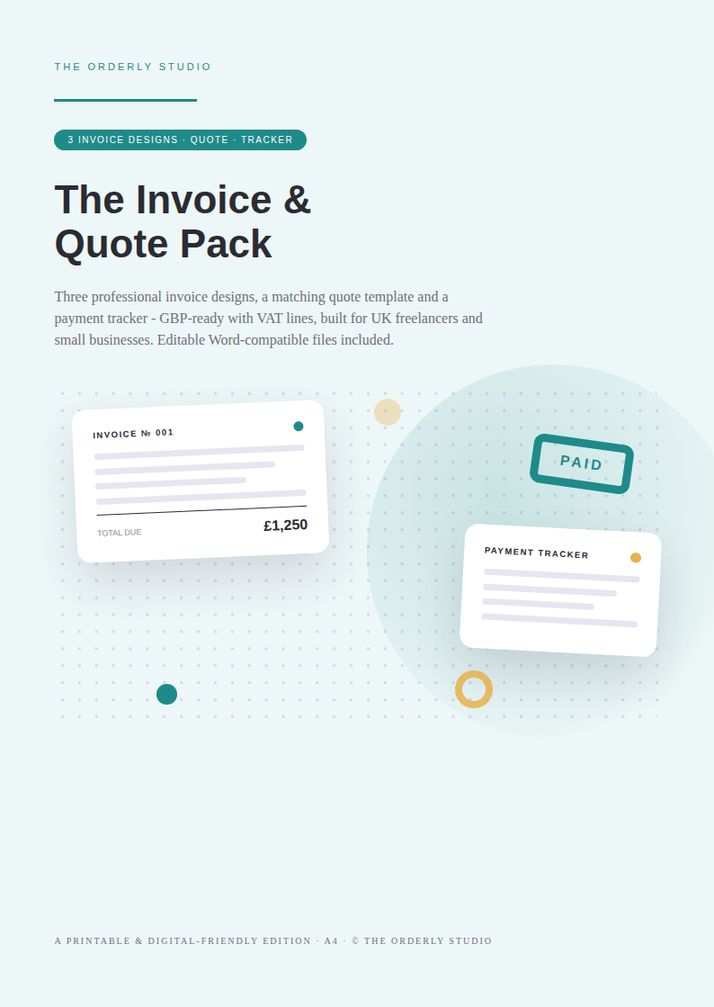 Invoice & Quote Pack