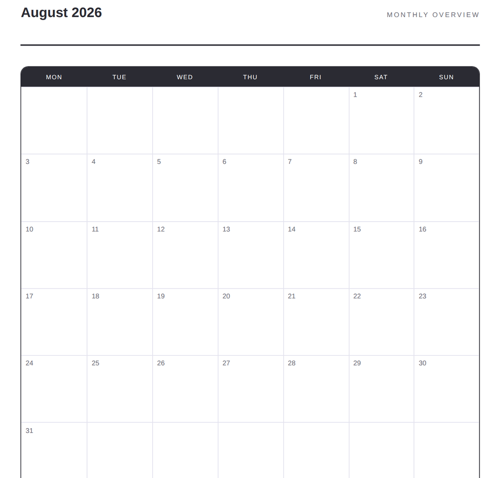 The 2026–2027 Life Planner