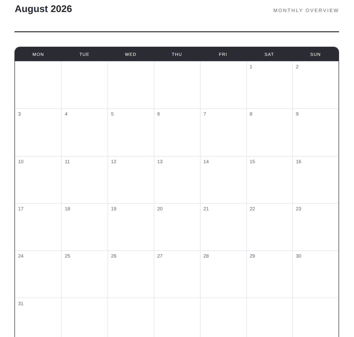 The 2026–2027 Life Planner