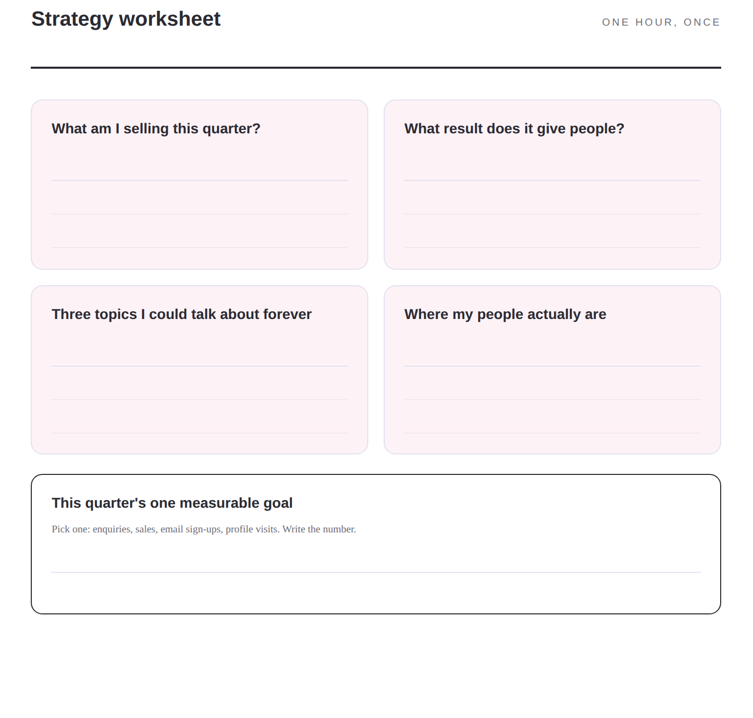 90-Day Social Content Planner
