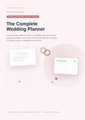 The Complete Wedding Planner